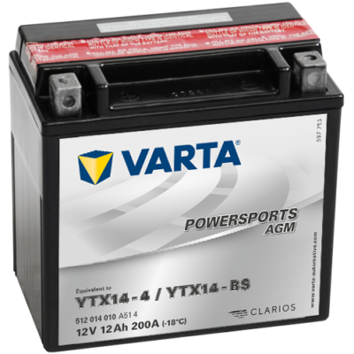 YTX 14-4/YTX14-BS 12 AH